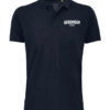 Polo-Shirt "Uerdingen am Rhein" Stick Herren navy