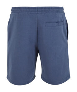 Shorts "Rheinstadt x Heimatliebe" Indigo Blau Heimatstoff Uerdingen Rückseite