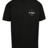 T-Shirt "Rheinstadt x Heimatliebe" Schwarz Oversized Heimatstoff Uerdingen Vorderseite